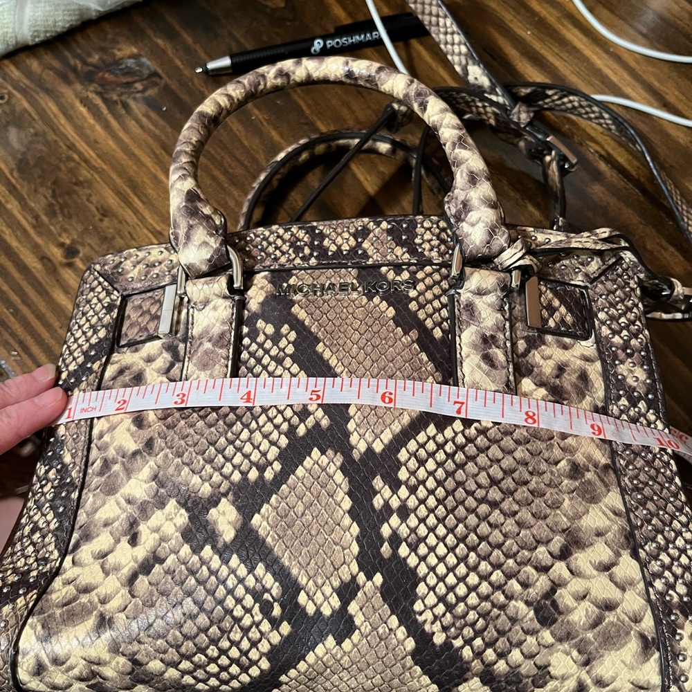 Michael Kors Snake Python Satchel - image 8